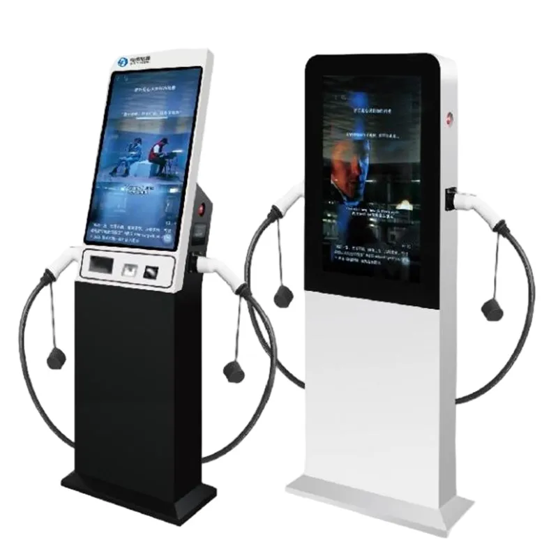 Зарядное устройство-рекламный дисплей переменного тока на 22 кВт, соответствующее европейскому стандарту (2)