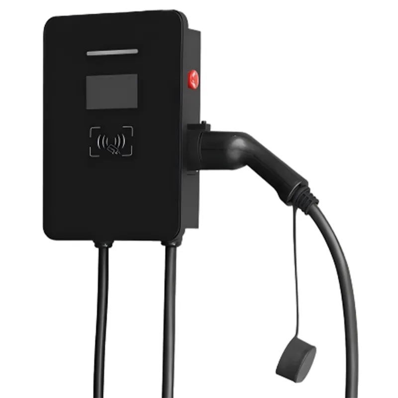 Настенная зарядная станция переменного тока на 11 кВт с одним пистолетом, соответствующая европейскому стандарту (1)