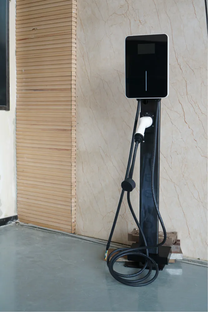 Настенная зарядная станция переменного тока на 7 кВт с одним пистолетом по национальному стандарту (с экраном)133333