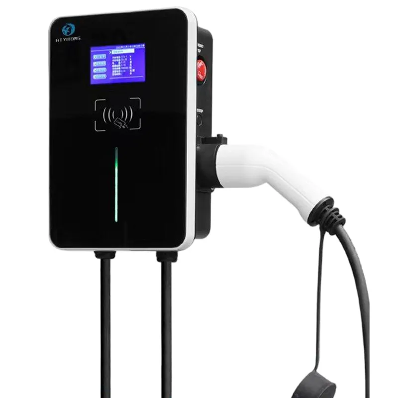 Настенная зарядная станция переменного тока на 7 кВт с одним пистолетом, соответствующая европейскому стандарту (2)