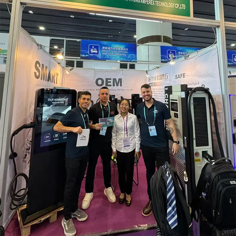 ООО Цзянсу Хэнтай Итун Новые Энергетические Технологии представила интеллектуальные зарядные новинки на55 (6)